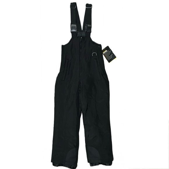 Other - Sport Essentials Junior's Black Overall Ski Snowboard Bib Pants Size 10 NWT‎